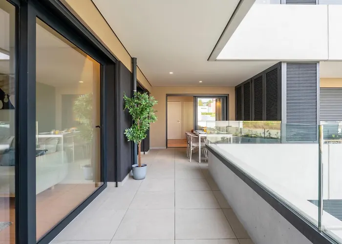 公寓 Premium W/ Garage & Balcony By Hostwise *